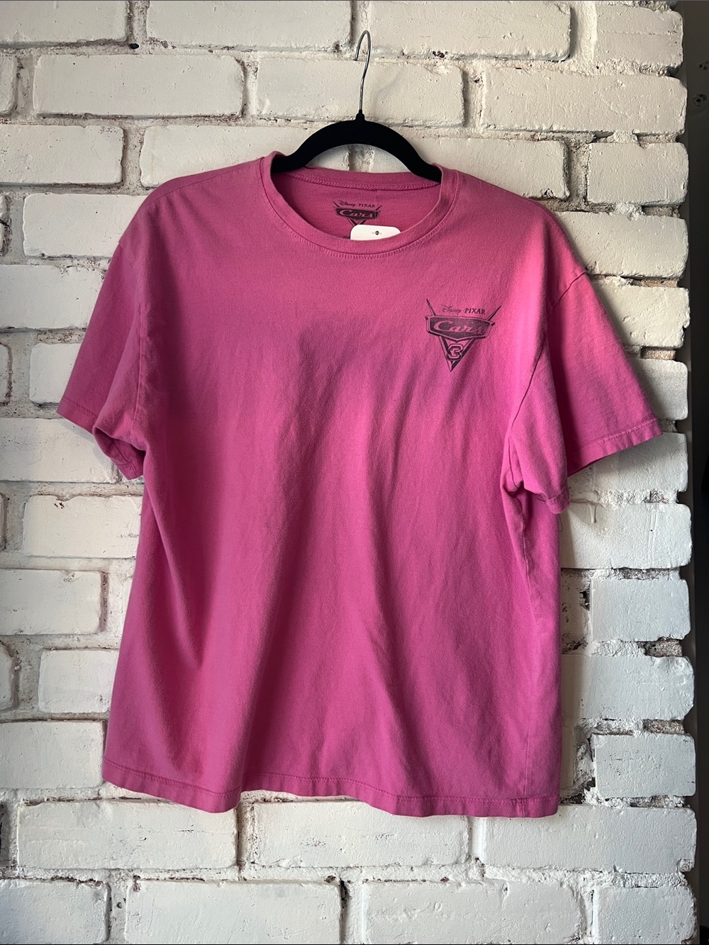 Disney Pixar CARS Pink Short-Sleeve Graphic Tee for Women